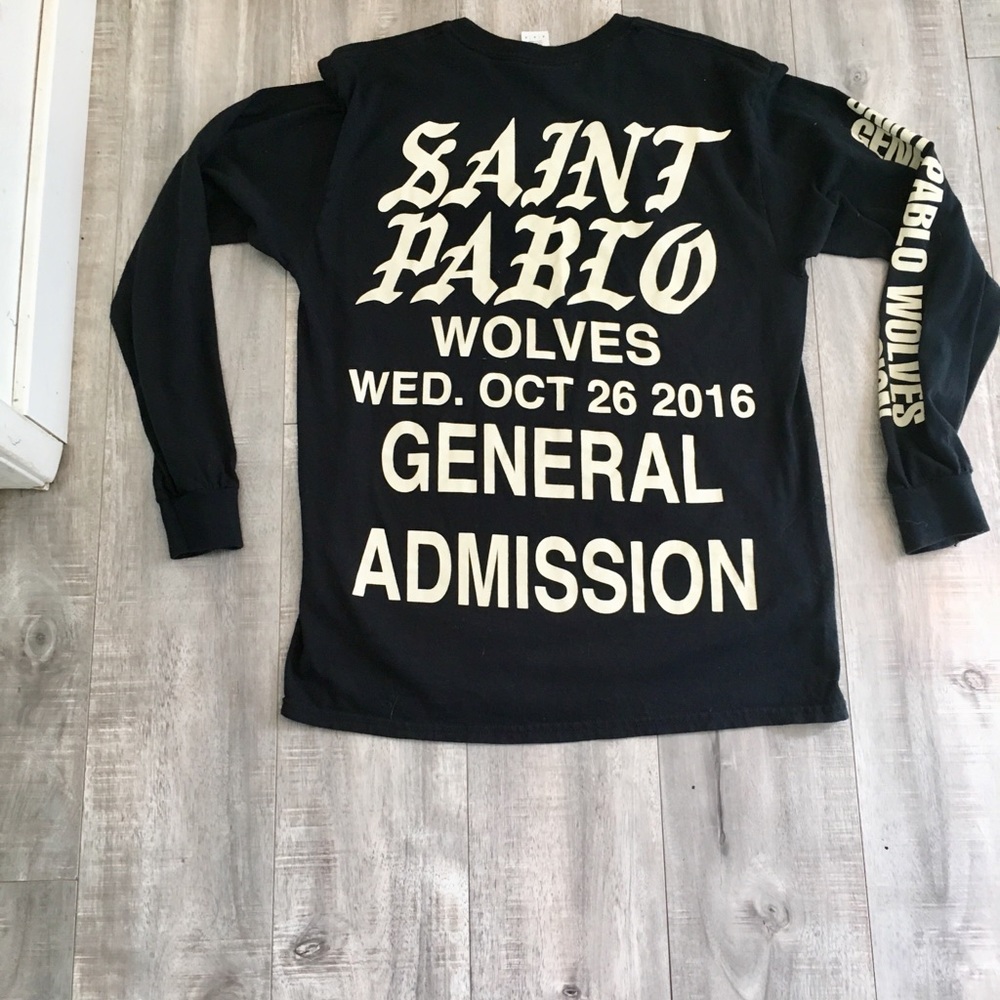 Used Chyanne west Shirt ...concert collectors item